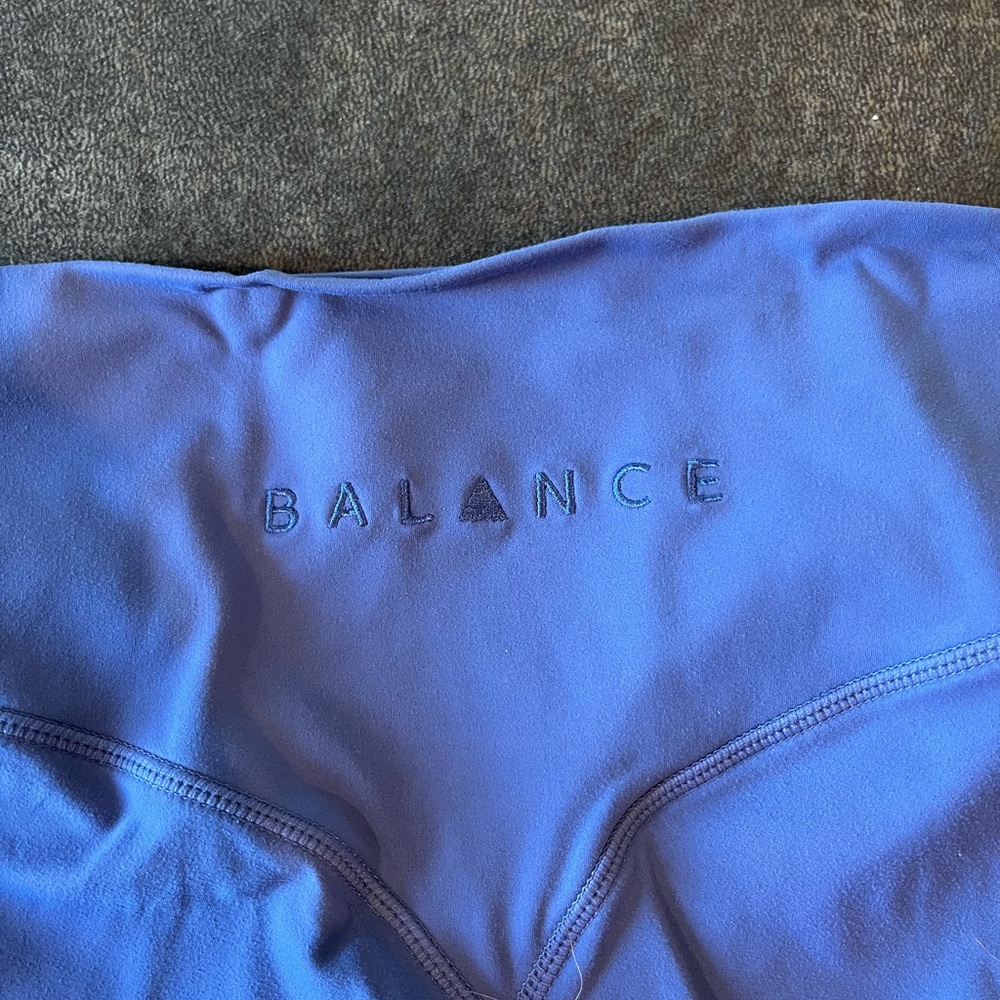 Balance Athletica (now Vitality) Cloud Pant Leggings, small, blue